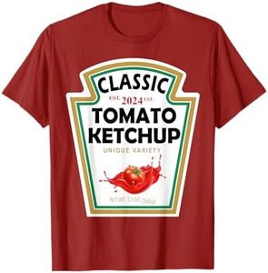 Red Ketchup DIY Halloween Costume Matching Group Mustard T-Shirt