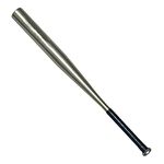 Korbax Aluminium Base Ball Bat International Standards Aluminium Baseball Bat (Silver- 34 Inch)