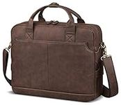 Leather Briefcases for Men Laptop B