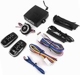 3T6B 12V Car Toyota Passive Keyless Entry System PKE Engine Starter Push Button Vehicles Start/Stop Kit Safe Lock with 2 Smart Key