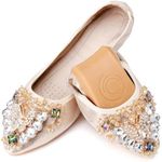 Anxle Womens Foldable Ballet Flats 