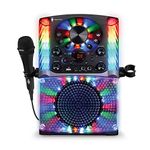 Singing Machine Karaoke Machine, Portable Bluetooth CD+G Karaoke System, Black