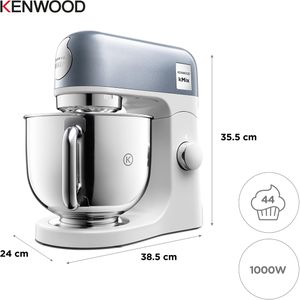 Kenwood kMix Stand Mixer – Blue, Powerful Kitchen Mixer