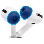 WC TipZ - Upgraded Memory Foam Ear tips for Airpods Pro Made by Wicked Cushions | Improved Comfort, Tighter Seal, Better Foam Rebound Time | Fits Perfectly in Charging Case | (Navy Blue)