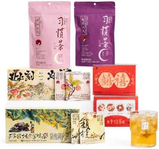 Fruit Tea Bags Packs, 36 Counts Teas, Oolong Tea and Black Tea Bags