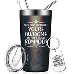 Fufandi Inspirational Gifts for Women - Thank You Gifts, Funny Birthday, Mother's Day, Christmas, Appreciation Gifts for Women, Best Friend, Daughter, Coworker, Boss - Tumbler Cup