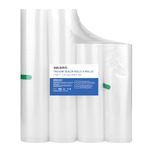 Inkbird Vacuum Sealer Rolls(Total 100 Feet), 4mil Commercial Grade Food Saver Bags, BPA Free, Microwave & Freezer Safe, Work With All Vacuum Sealers And Sous Vide Cookers