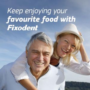 Fixodent Professional Denture Adhesive Cream, 40ml – Mint, Antibacterial