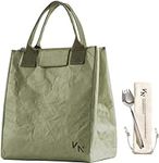 Aesthetic Green Lunch Bags for Wome