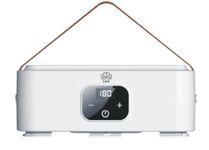 DMR-BG-138 White color Portable and Foldable Electric Cloth Dryer Suitable for Drying 5-6 Clothes - 1-3 hour timer setting - travel friendly