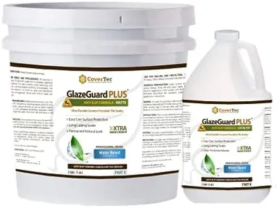 GlazeGuard Plus Matte Anti-Slip Coating Sealer Pro-Grade Kit