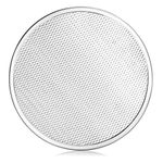 New Star 50950 Commercial Grade Seamless Aluminum Pizza Screen, 12-Inch, Set of 6