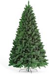 FB FunkyBuys Christmas Tree – PVC Artificial Christmas Tree Décor with Solid Metal Stand - Realistic Bushy Spruce Branches – Christmas Decorations Tree for Indoor and Outdoor (4FT, Green)