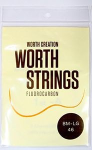 Worth Premium Package Concert/Soprano 23''/21'' Ukulele String Brown Color with #4 LowG