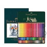 Faber-Castell A4 Sketch Pad & Tin Of 120 Polychromos Artists Colouring Pencils - Art Set For Adult Colouring Books, Craft Supplies, Drawing, Sketching, Lightfast Pencils, Schools, Home, College…