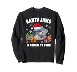 Santa Jaws Shark Christmas, Merry Sharkmas Sweatshirt