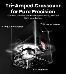 Edifier MR5 Bluetooth Bookshelf Speakers – Wireless Studio Sound