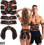 EMS Muscle Stimulator, Abs Stimulator Full Body Ab/Arm/Hip Trainer 8 Modes 29 Intensities Abs Trainer Electronic Toning Belts