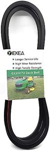 Yiekea GX20072 Deck Belt (1/2" x104") for John Deere 42 inch Mower Deck, D100 D110 D120 D130 LA105 LA115 L100 L110 L130 L1742 Riding Lawn Mowers Replaces GY20570