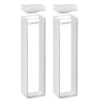 LABART™ Quartz Cuvette (Pathlength: 2mm, Volume: 0.70ml with PTFE Cover, Spectrophotometer) Set of 2 Pcs with Transmission Certificate