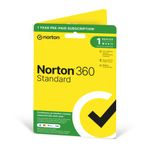 Norton 360 Standard 2023, Antivirus software for 1 Device and 1-year subscription with automatic renewal, Includes Secure VPN and Password Manager, PC/Mac/iOS/Android, Activation Code by Post