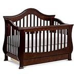 Davinci Ashbury 4-in-1 Convertible Crib with Toddler Bed Conversion Kit in Warm White, Greenguard Gold Certified