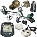 Teknetics T2 Classic Metal Detector with 11 DD Search Coil and Accessory Bundle