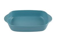 Trifecta Ceramics baking dish Matte-colored rectangular casserole dish with Handle for Oven Ceramic Baking Pan Lasagna Casserole Pan Individual Bakeware 9x5 inch (Blue Pack - 1)