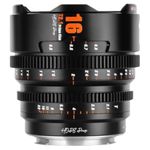 7artisans 10mm/16mm/25mm/35mm/50mm/85mm T2.1 Cine Lens for FUJI X Mount APS-C 260° Ultra Long Focus Large Aperture Prime Mirrorless Camera Lens for Portraiture/Street Photography/Humanistic(16mm)