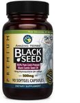 Amazing Herbs Black Seed Black Cumin Seed Oil - 90 Softgels