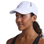 2XU UK Unisex's Run Cap, White, OSFA, One Size