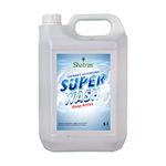 Shatras Super Wash Liquid Detergent 5 Liter, Laundry Liquid for Fabric Care, Suitable for Top-Load and Front Load Machine and Hand Wash, Concentrated Laundry Detergent