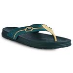 PARAGON EVK3410G Men's Lightweight, Waterproof Green Flip Flops | Comfortable Slippers with Durable Anti-Skid Sole, Cushioned Footbed & Sturdy Build for Outdoor Use