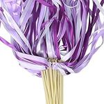 Dulousia Purple White Sticks Wand -