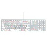 KB Covers Davinci Resolve - Mac Ultra-Thin Keyboard w/Num Pad & (2) USB Ports