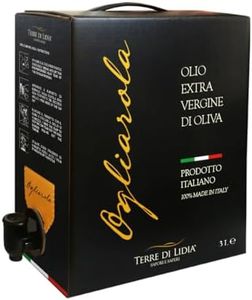 Terre di Lidia - Olio di Oliva Extravergine Evo - Nuovo Raccolto 2023/2024 - Prodotto Italiano 100% - Estratto a Freddo (Delicato, 1 x 3 Litri)