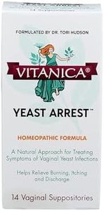 Vitanica, Yeast Arrest, Vaginal Support, 14 Vaginal Suppositories