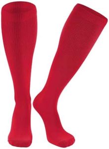 TCK Sport Light Team Play Tube Socks - Red (Scarlet), X-Small