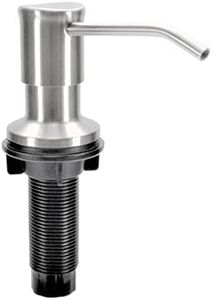 Soap Dispenser for Kitchen Sink with Bonus Tube Extension Kit (Brushed Nickel)