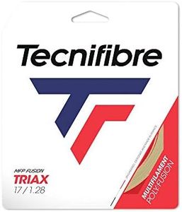 Tecnifibre Triax Natural Tennis String (17 Natural)
