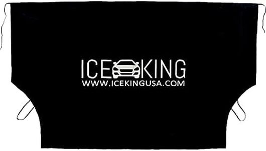Magnetic Windshield Cover - Huge Size Fits Any Car, Truck, SUV, Van or Automobile - Keeps Ice & Snow Off Exterior Auto Snow Windshield Cover with Magnetic Edges