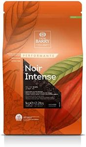 Poudre de cacao noire pour la cuisson | 2023 Van Houten Intense Deep Black Poudre de cacao de rechange (changement d'emballage uniquement) | Cacao Barry Noir Intense 1 kg – Poudre de cacao (foncée)