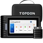 Topdon ArtiDiag800BT OBD2 Scanner Bluetooth Car Diagnostic Tool with Full Systems Diagnoses, 28+ Reset Services, Free Lifetime Update, AutoVIN/ABS Bleeding/IMMO/SAS/BMS/EPB/TPMS/Oil Reset/DPF