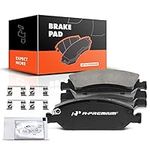 A-Premium Front Ceramic Disc Brake Pads Set Compatible with Select Chevy, Cadillac and GMC Models - Silverado, Tahoe, Suburban, Express, Avalanche, Escalade EXT ESV, XTS, Savana, Sierra, Yukon XL