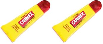 Carmex CLASSIC Moisturising Lip Balm Tube For Dry & Chapped Lips 10g (Pack of 2)