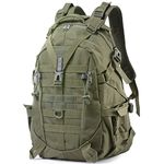 Long Keeper 35L Tactical Backpack - Military Army Backpack Water Resistant, Hiking Camping Cycling Travel Backpack Outdoor Molle Rucksack for Men Women