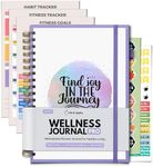 Life & Apples Wellness Journal Pro for Healthy Living - Daily Planner Journal with Agenda, Food Journal, Fitness and Self-Care - Track Weight Loss Diet and Health Goals - 7X10 Inch, Undated, Find Joy