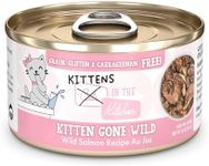 Weruva Cats in The Kitchen Kitten, Kitten Gone Wild, 3oz Can (Pack of 12)