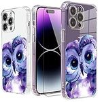 Roemary Purple Owl Case for iPhone 