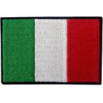 Italy Flag Embroidered Patch Italian Iron On Sew On National Emblem